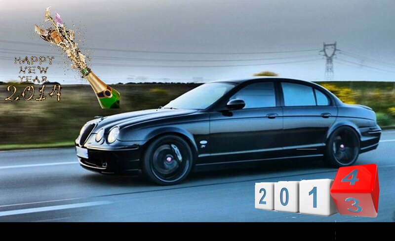 Black Sedan Car — Celebratory