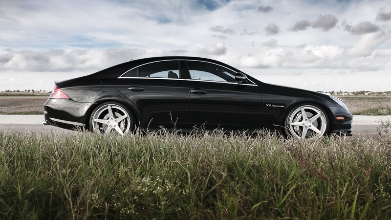 Black Sedan Car — Dramatic, Afternoon, Photograph