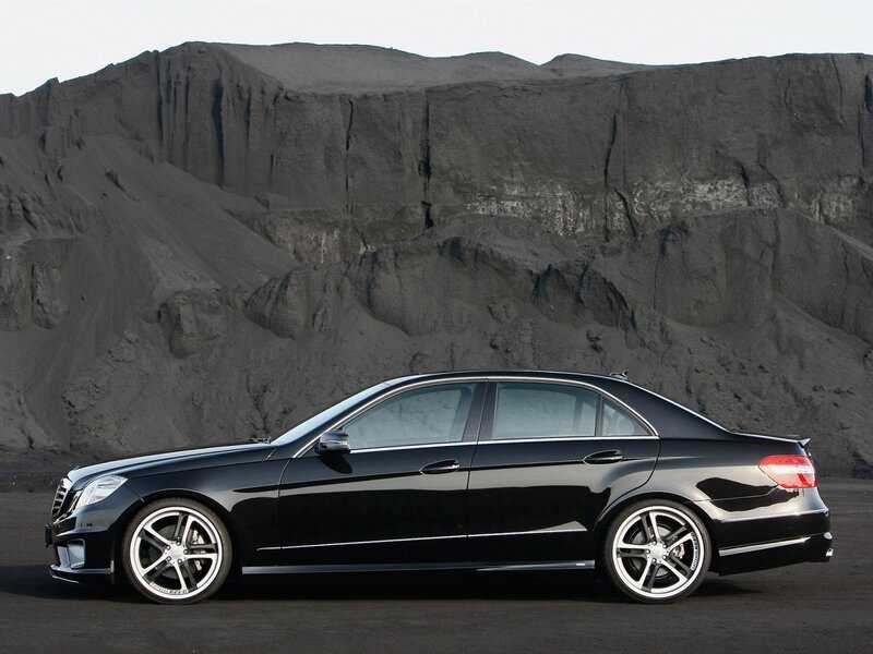 Black Sedan Car — Dramatic, Photograph, Mountain