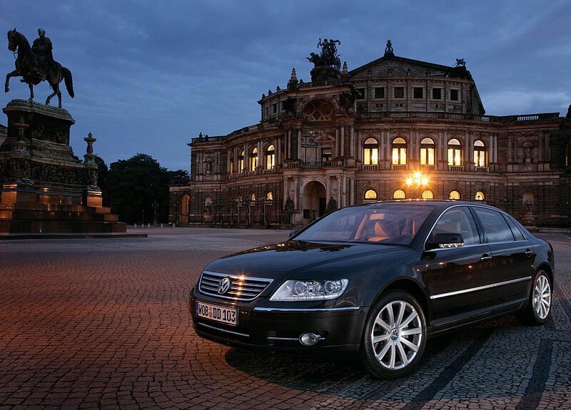 Black Sedan Car — Dramatic