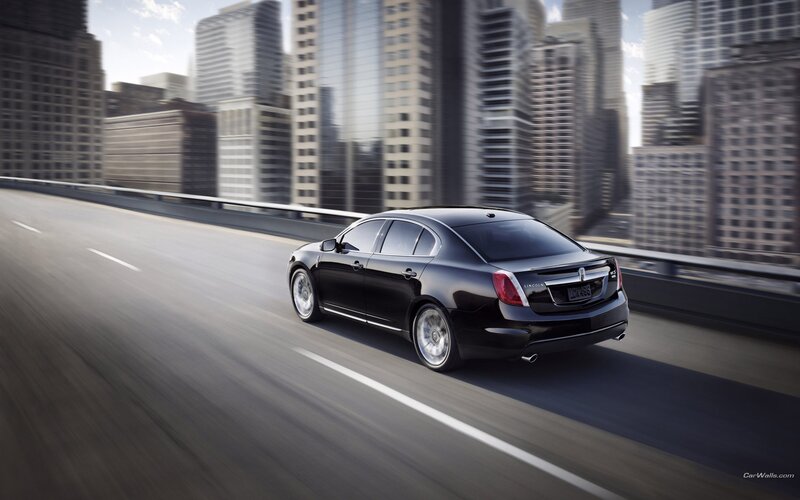 Black Sedan Car — Dynamic, Afternoon, Photograph, City Skyline, Bridge