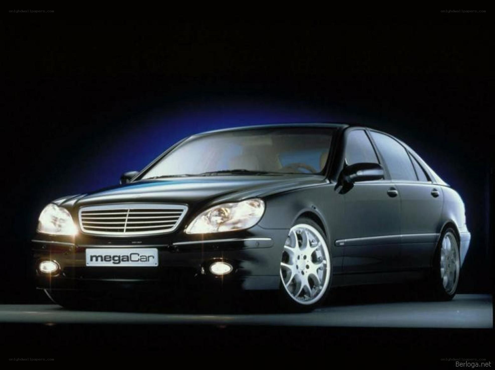 black sedan car on display