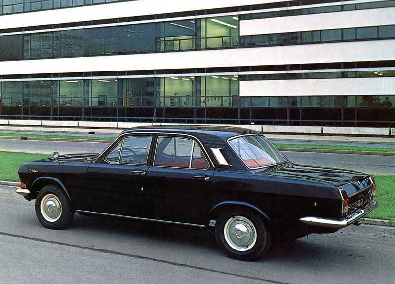 Black sedan car on street
