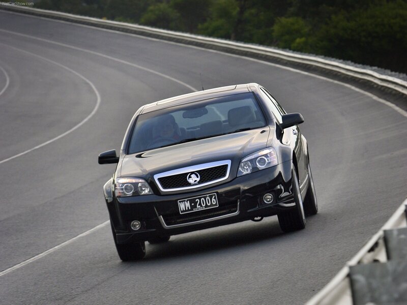 Black Sedan on Road — Dynamic