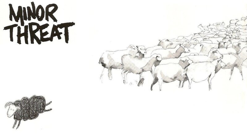 Black Sheep in Flock — Dramatic
