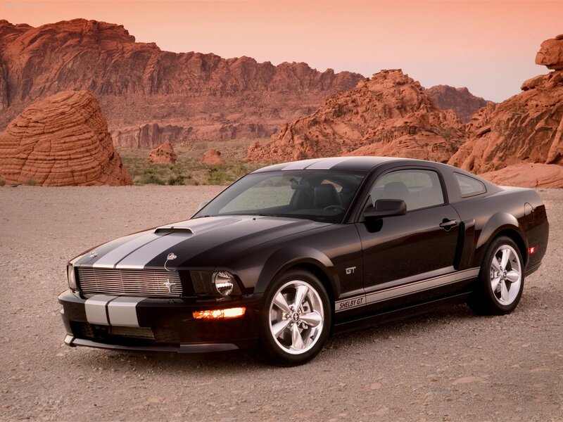 Black Shelby GT Car