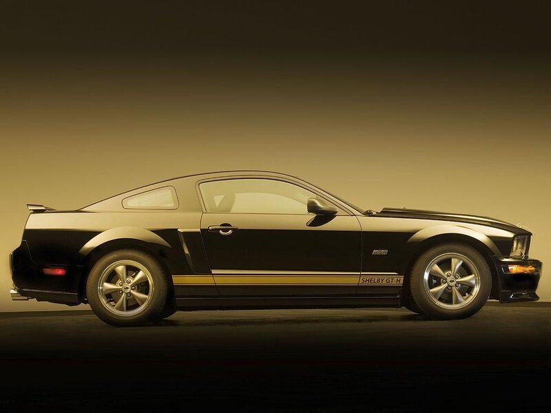 Black Shelby GT-H Mustang
