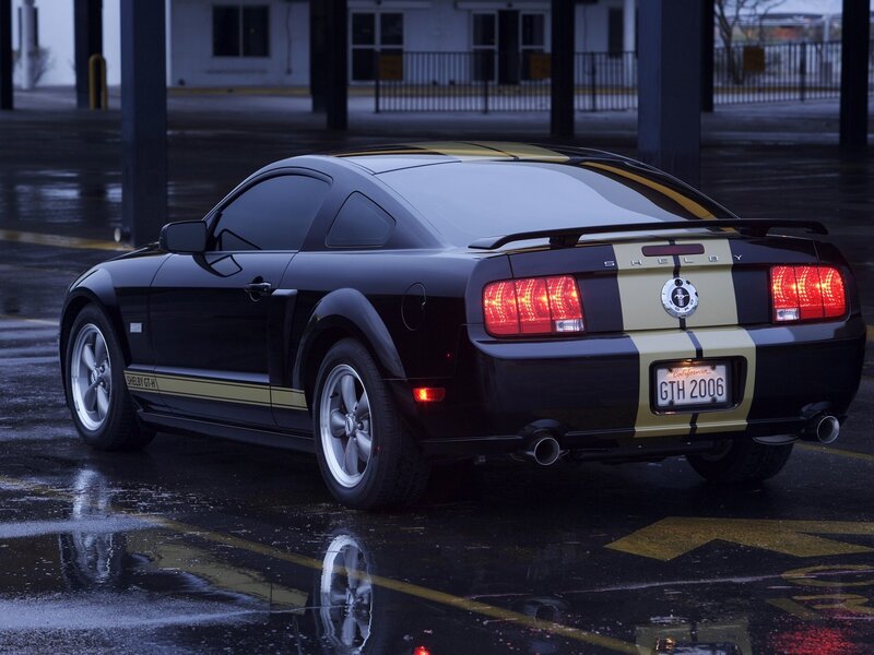 Black Shelby GT-H Mustang