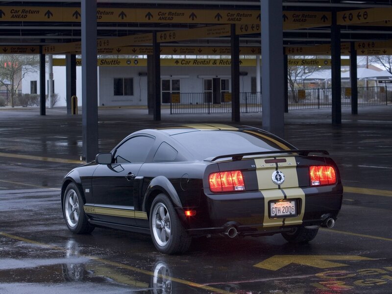 Black Shelby GT-H Mustang