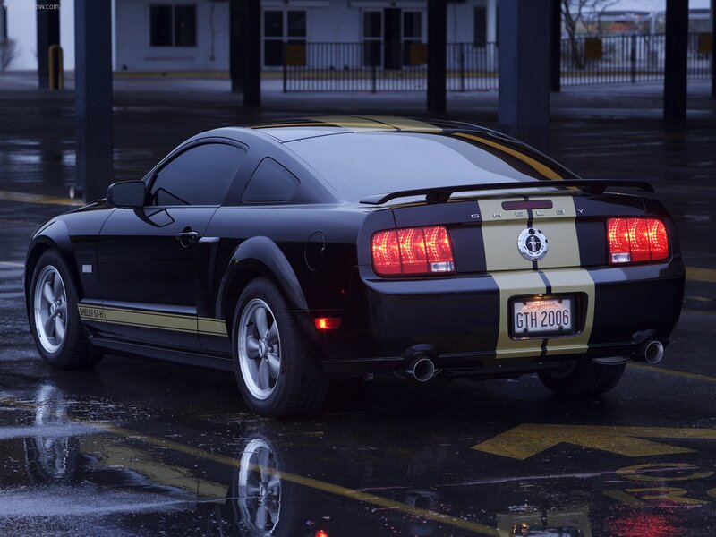 Black Shelby GT-H Mustang