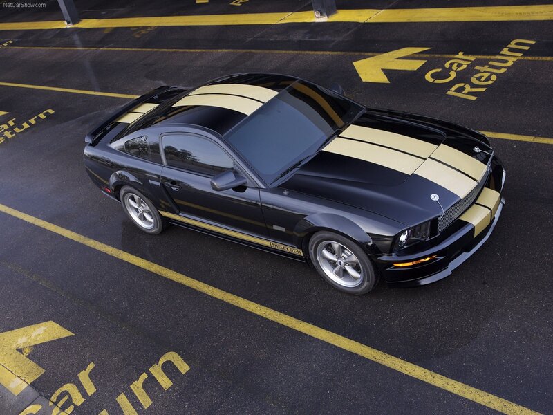 Black Shelby GT-H Mustang