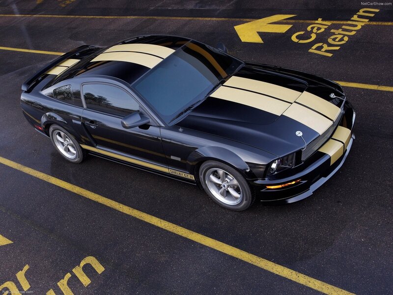 Black Shelby GT-H Mustang