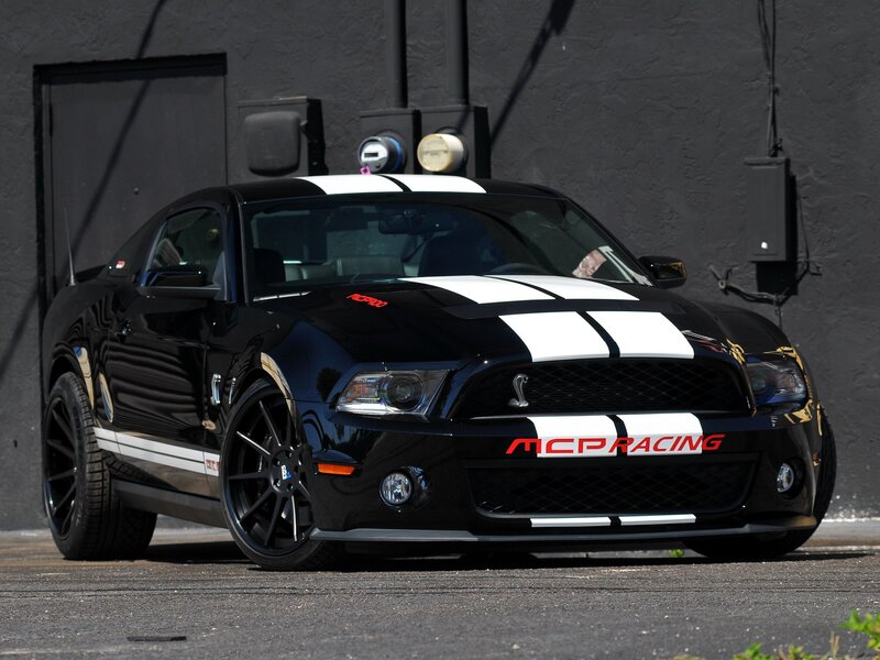 Black Shelby GT500 — Dramatic, Afternoon