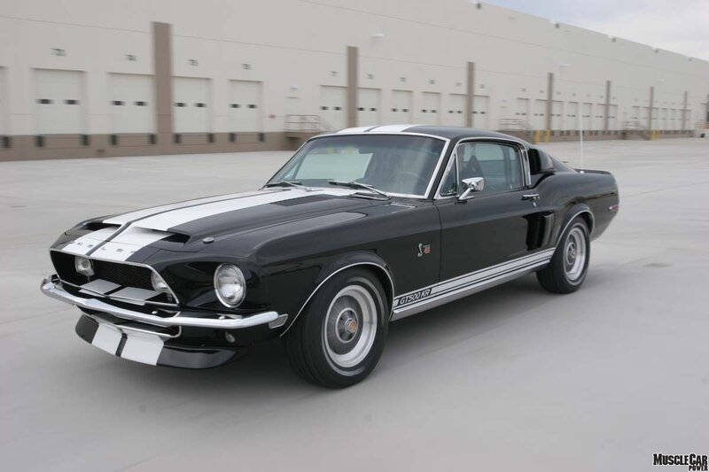 Black Shelby GT500KR