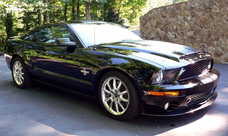 Black Shelby Mustang — Calm