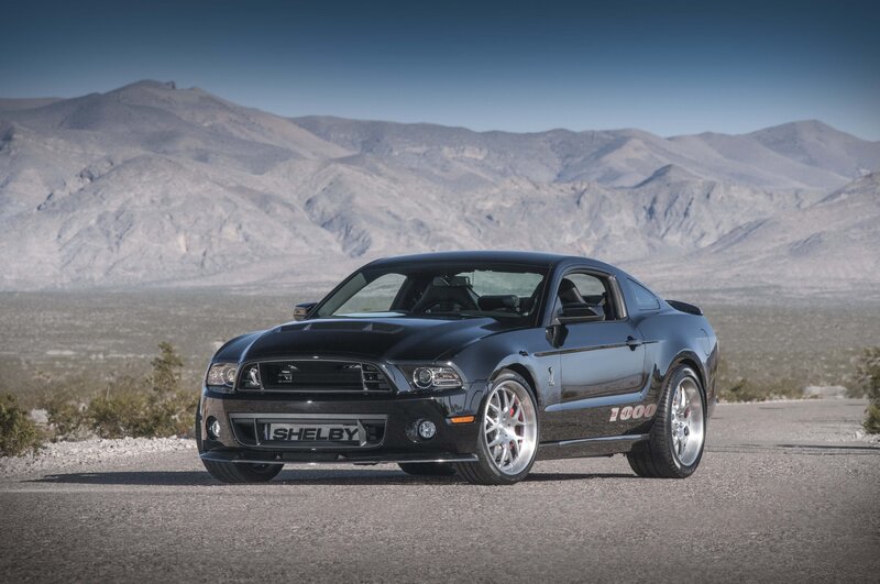 Black Shelby Mustang — Dramatic, Afternoon, Photograph, Car