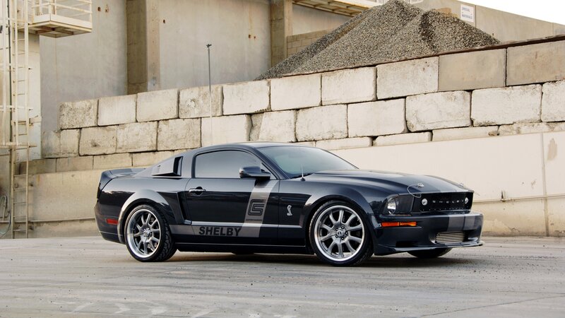 Black Shelby Mustang — Industrial
