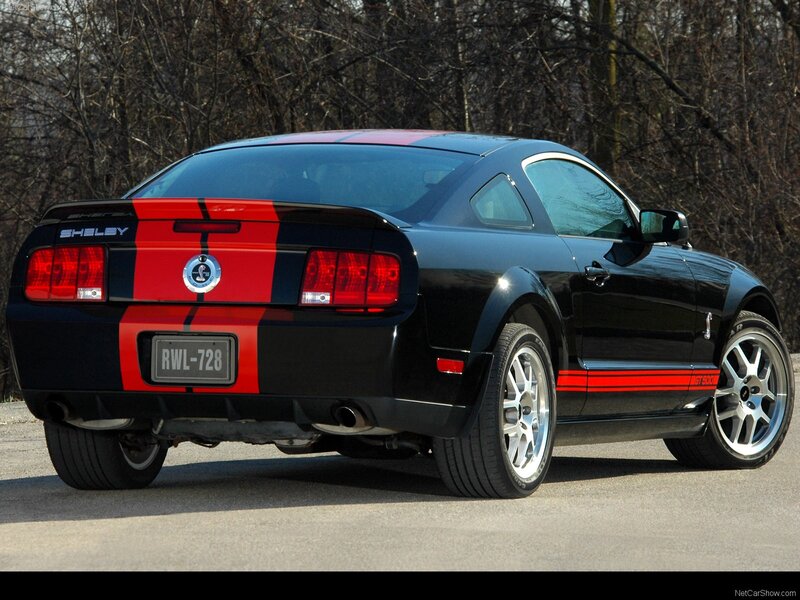 Black Shelby Mustang — Neutral