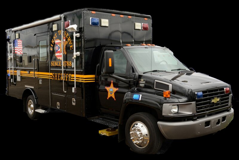Black Sheriff Truck