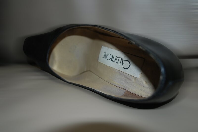 Black Shoe Interior