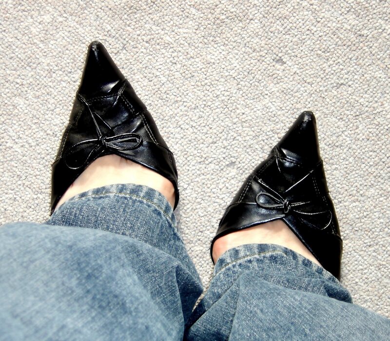 Black Shoes and Jeans