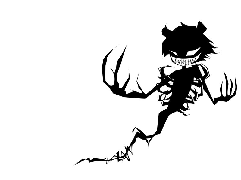 Black Silhouette Creature