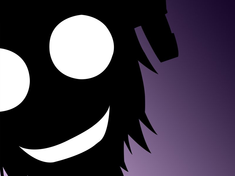 Black Silhouette Face