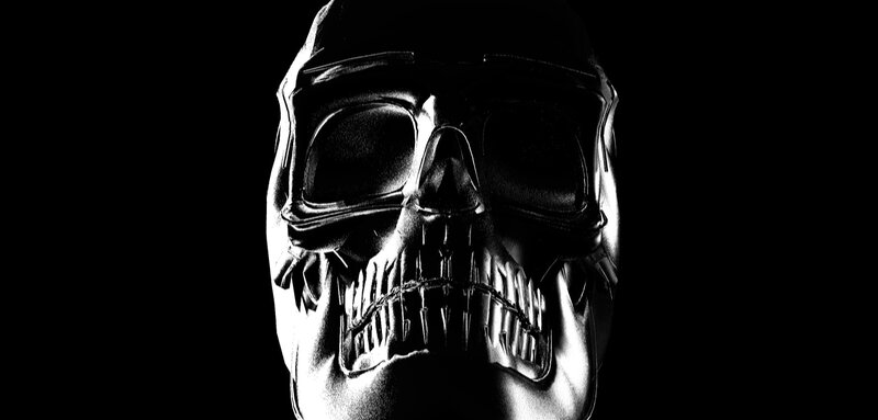 Black Skull Mask — Dark