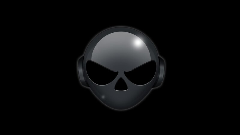 Black Skull Mask