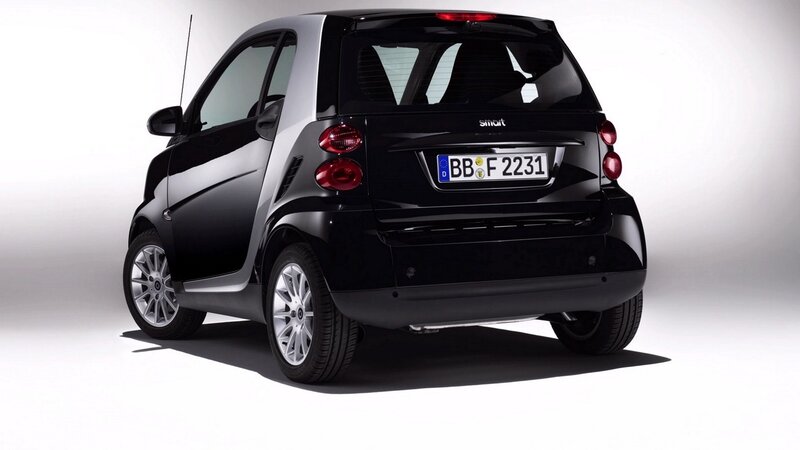 Black Smart Car — Photograph