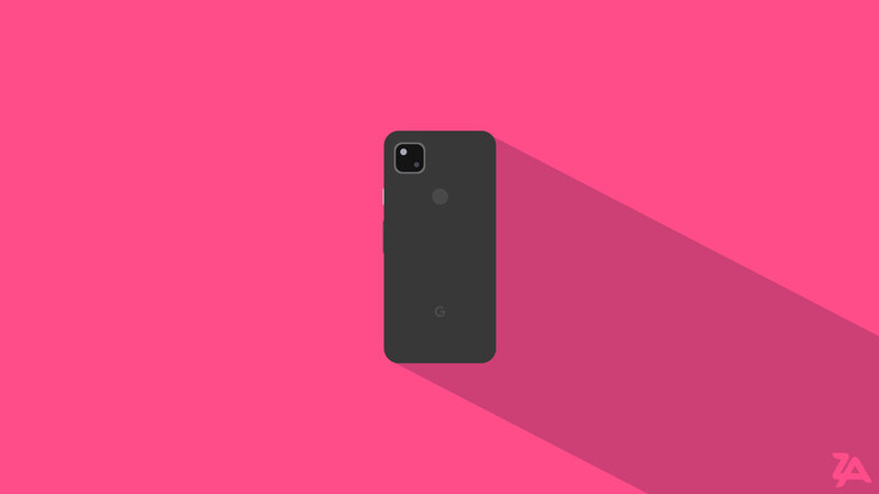 Black Smartphone — Pink
