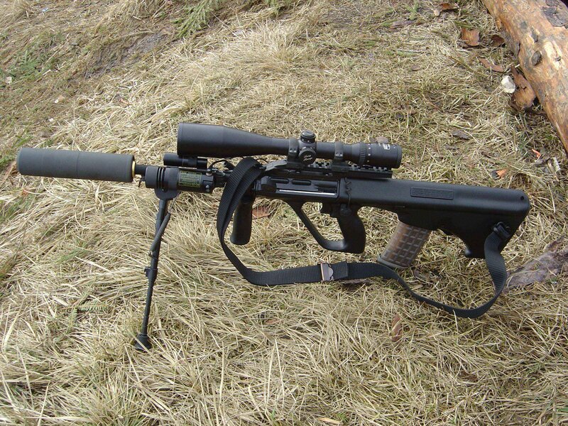Black Sniper Rifle — Neutral, Autumn
