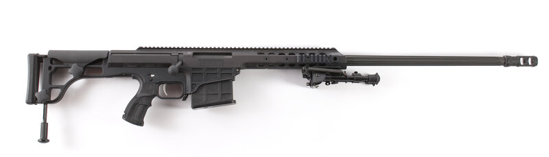 Black Sniper Rifle — Neutral, Photograph, Rifle Scope
