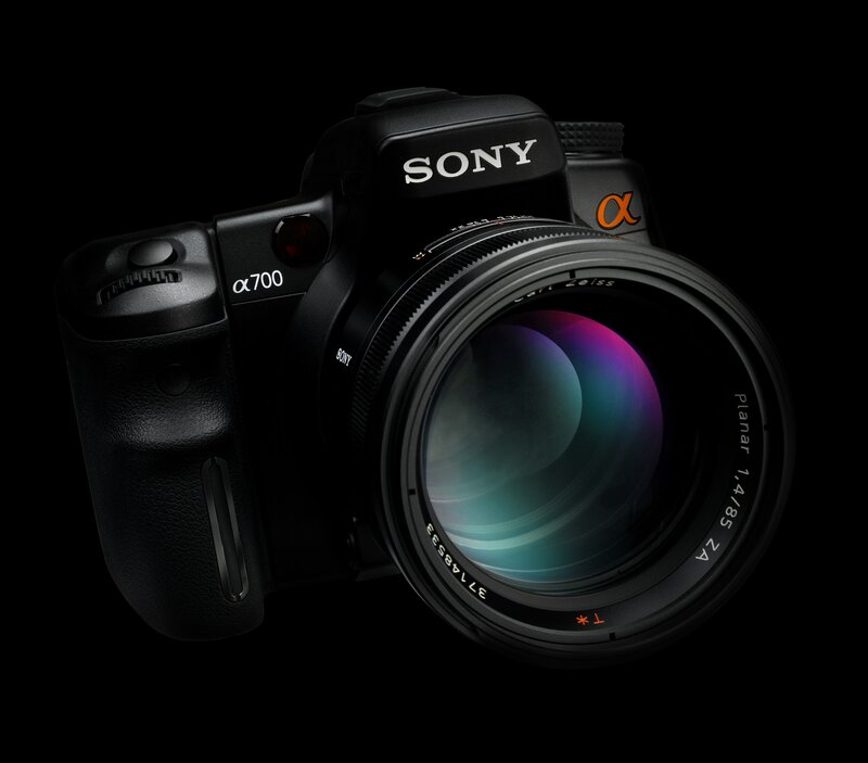 Black Sony Camera — Dramatic