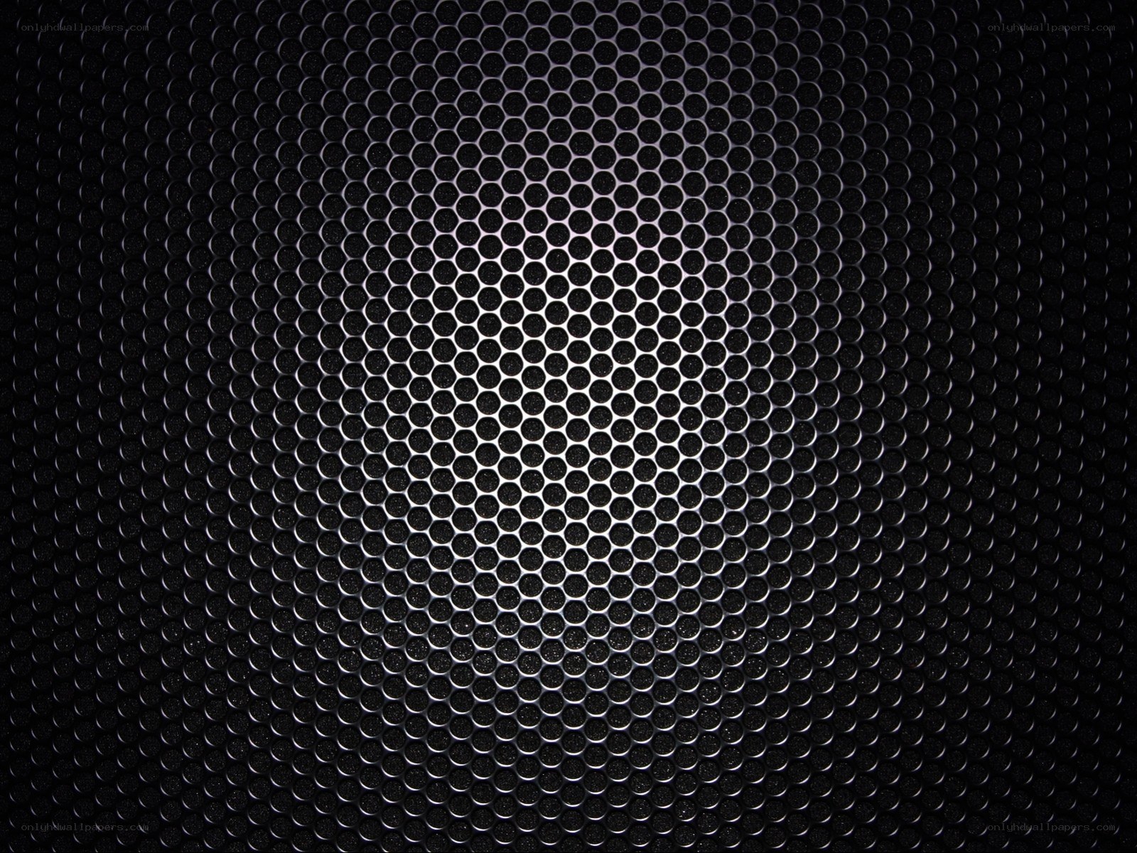 black speaker grille pattern