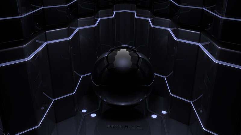 Black Sphere in Chamber