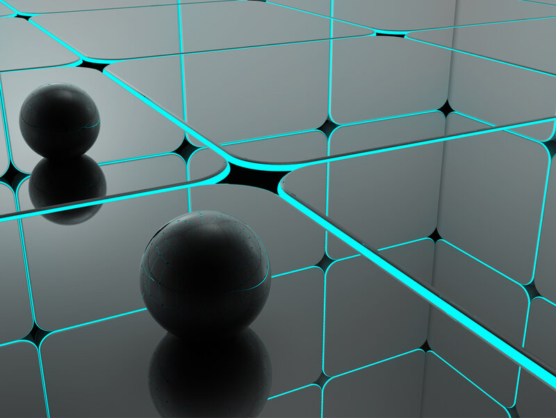 Black Spheres on Grid