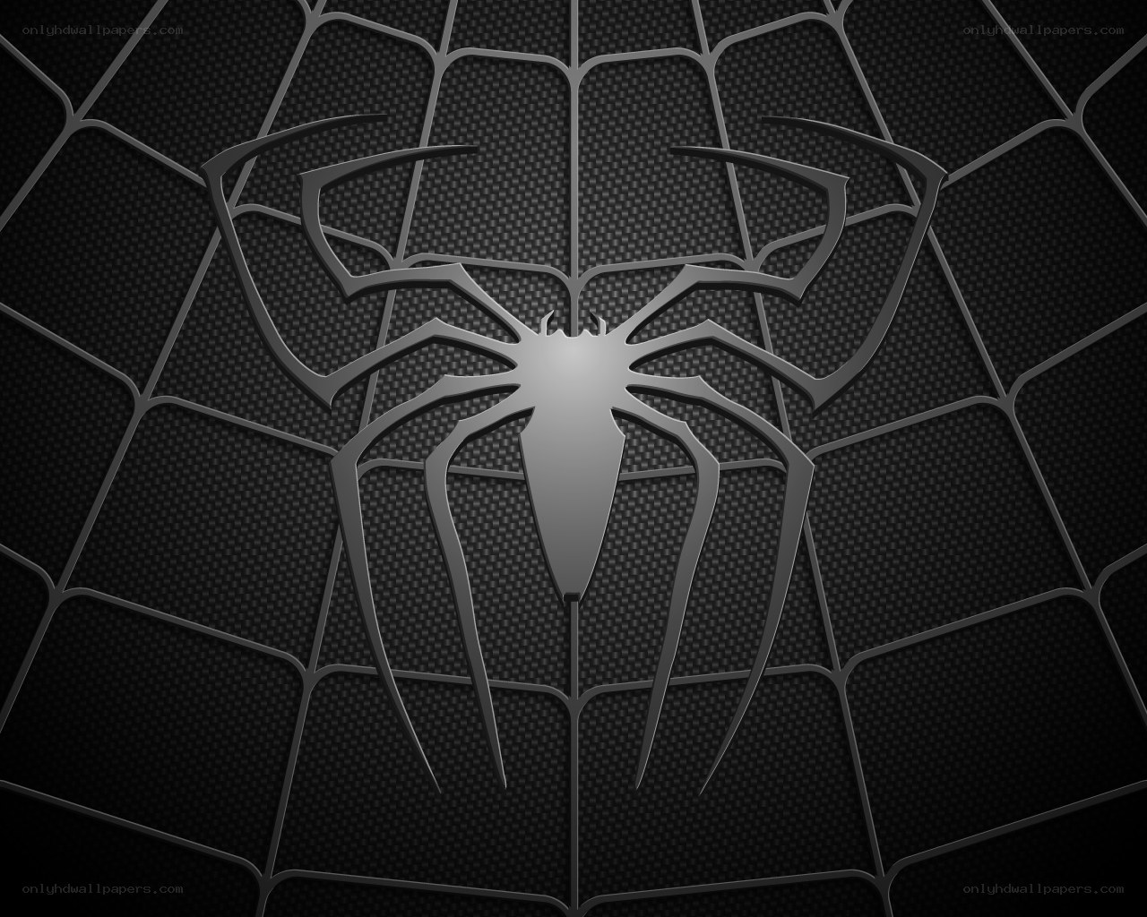 black spider emblem