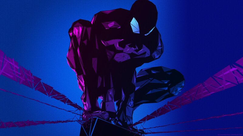 Black Spider-man Figure