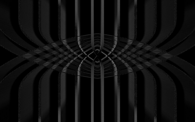 Black Spider Web Pattern
