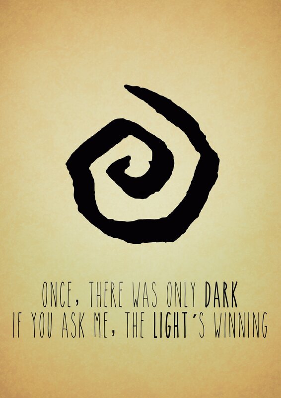 Black Spiral Symbol