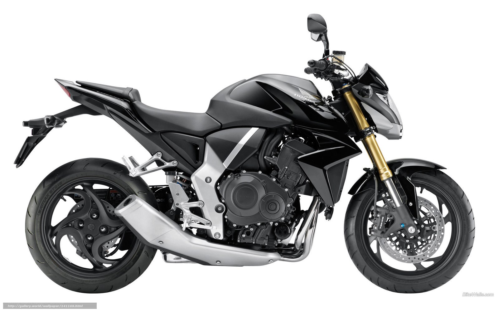 black sport motorcycle