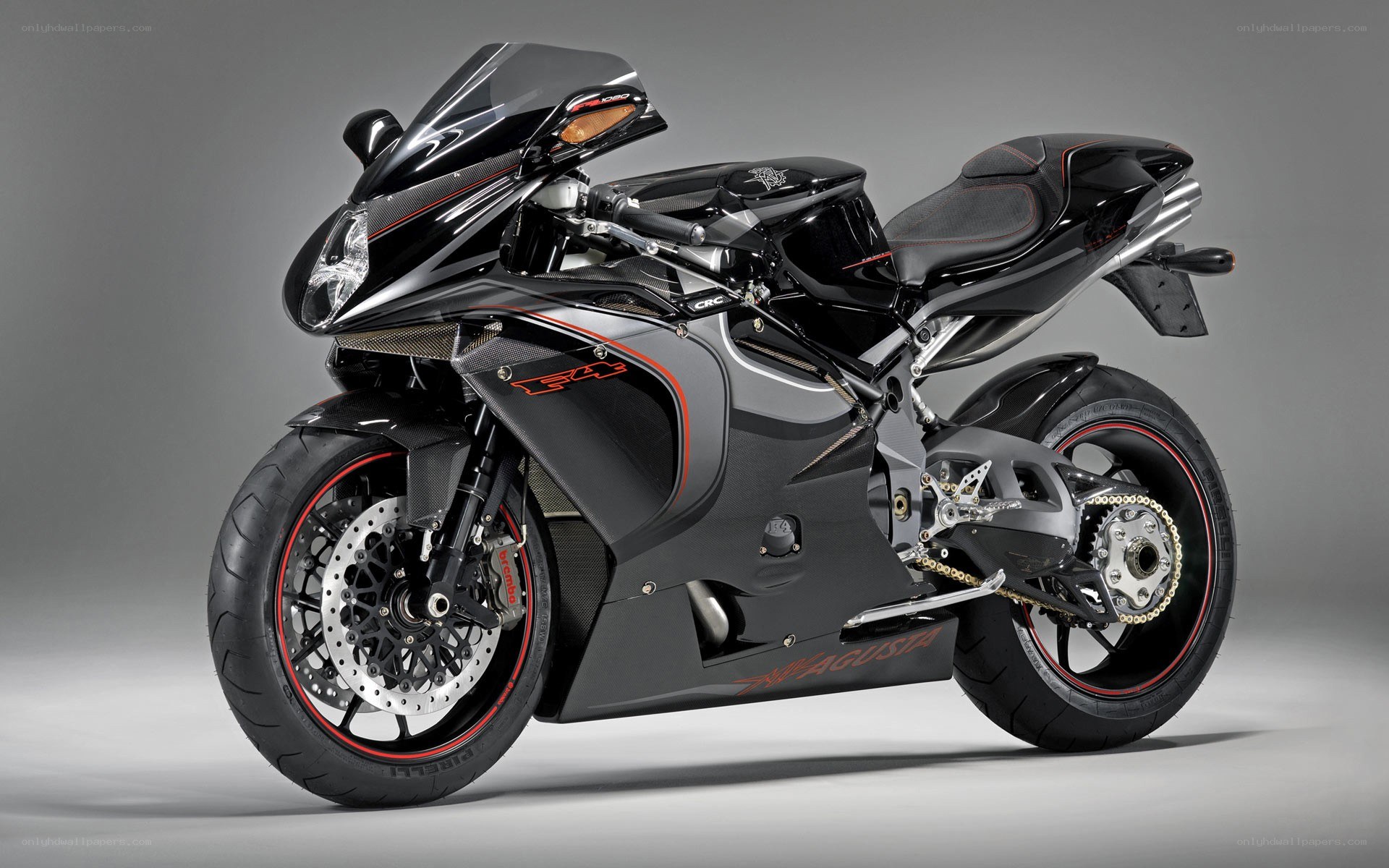 black sport motorcycle