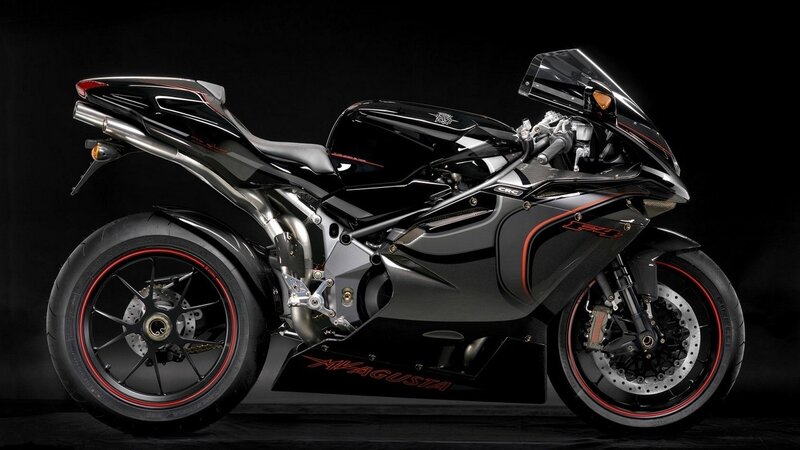 black sport motorcycle