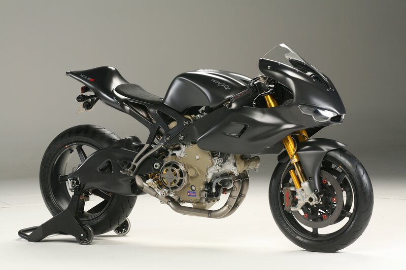 black sport motorcycle