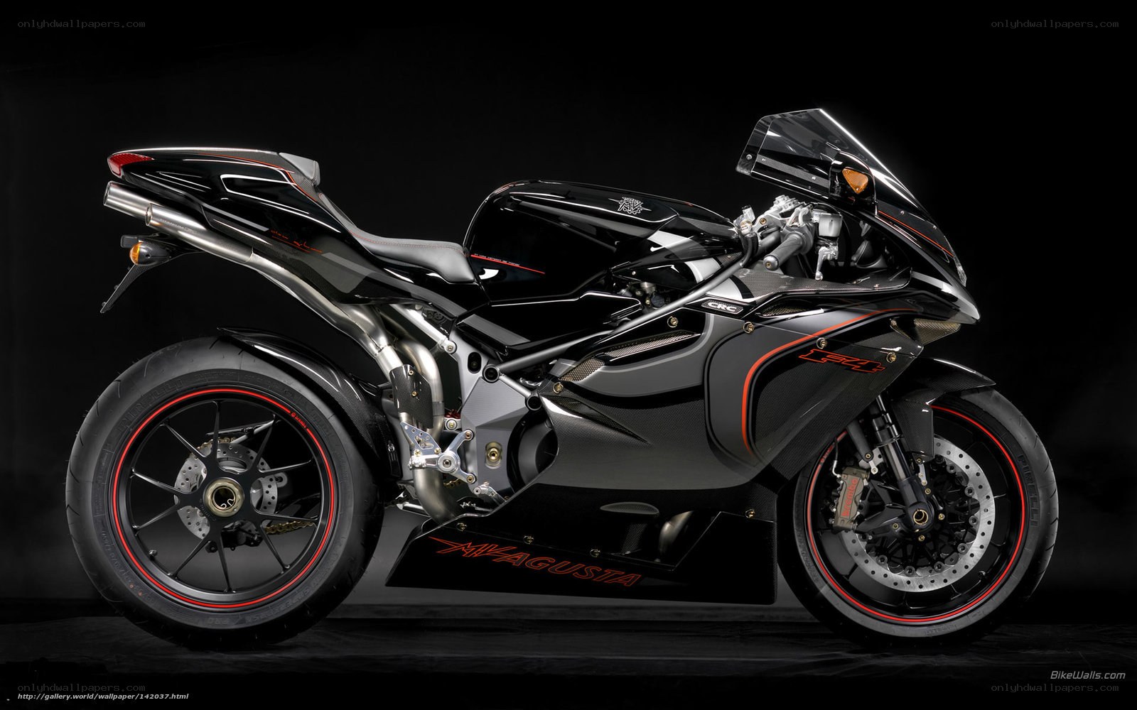 black sport motorcycle