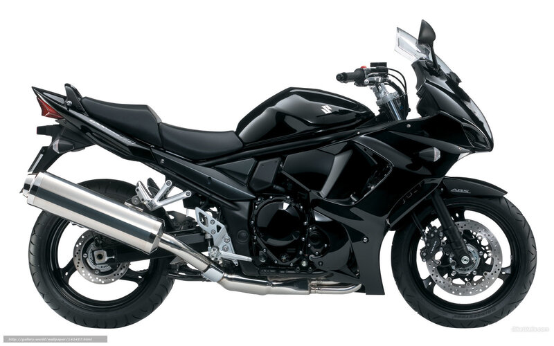 black sport motorcycle