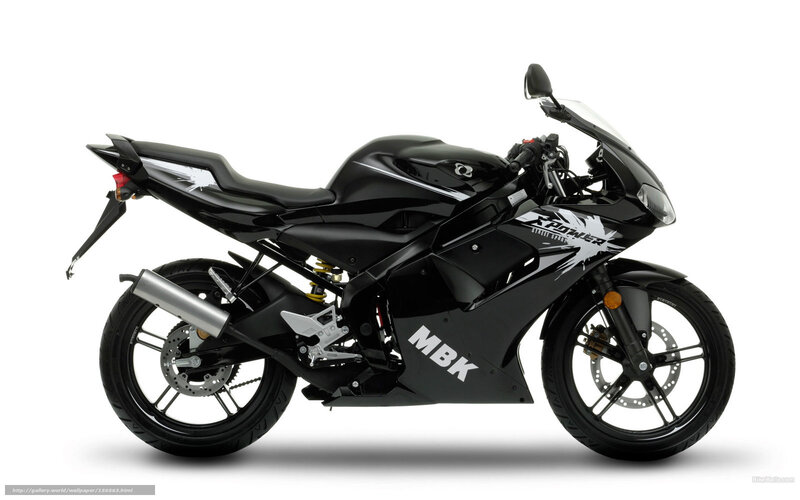 black sport motorcycle