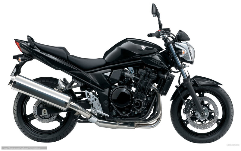 black sport motorcycle