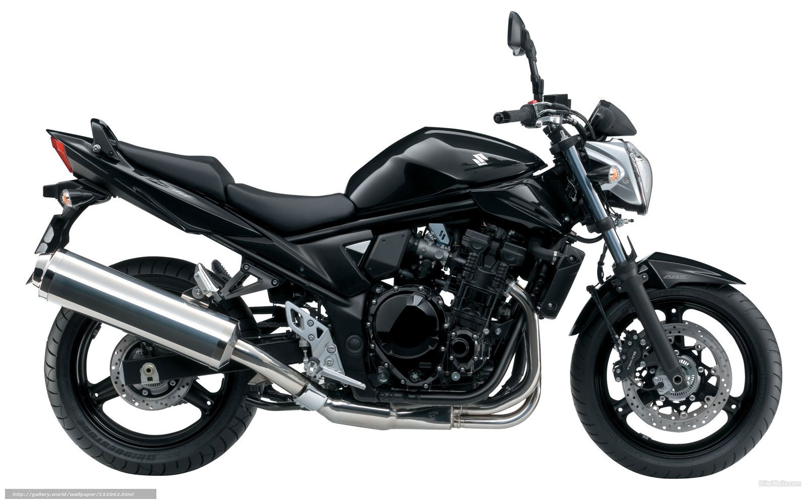 black sport motorcycle